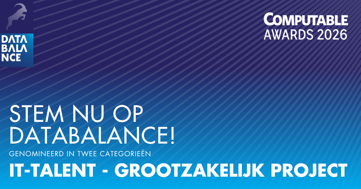 Computable Awards nominatie 2026 Databalance