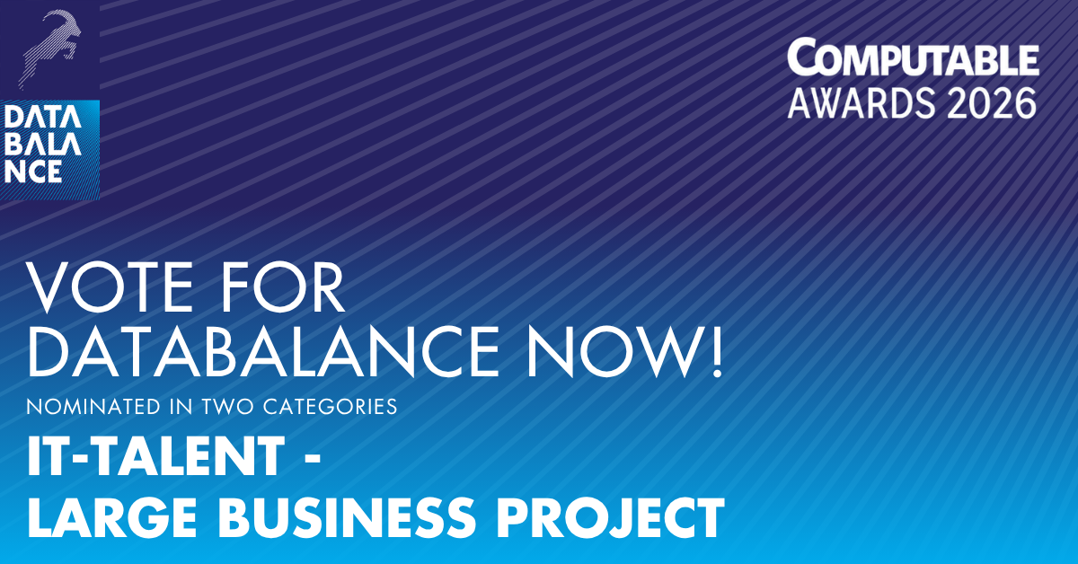 Computable Awards nomination 2026 Databalance